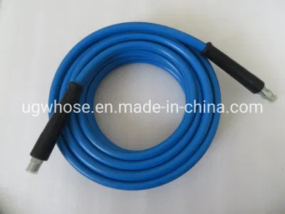 3/8 pulgadas de agua hidráulica del conjunto de manguera trenzada del lavaparabrisas Aplicación