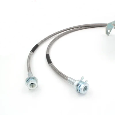 Pleasure Boat Trailer Auto Motorcycle Brake Parts 1/8&quot; SAE J1401 DOT Hydraulic Stainless Steel Wire Braided PTFE Trailer Flexible Brake Line Kits Brake Hose
