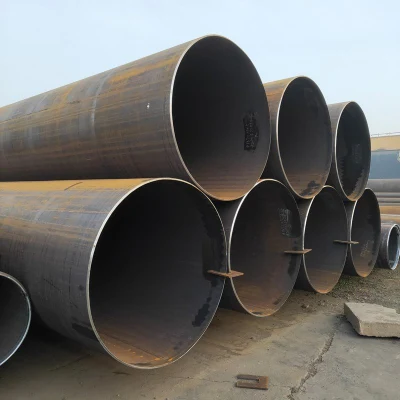  3PE Coating Anti-Corrosion LSAW/SSAW/ERW tubo soldado de acero para aceite subterráneo Tubería de gas para agua potable