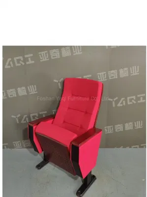 Nueva Escuela de Diseño en Madera Silla Auditorio escrito junta (YA-L107).