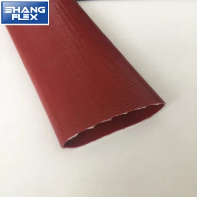 Manguera de descarga de agua de PVC resistente roja Wp8bar/120psi 10bar/150psi.