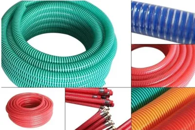  PVC de PVC de grano de succión PVC rígido para construcción naval flexible Alto Presión manguera de agua de buena calidad
