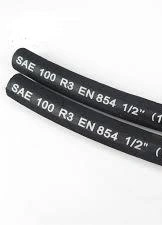  SAE 100 R3 tubo flexible hidráulico trenzado textil de succión con Tubo resistente al aceite