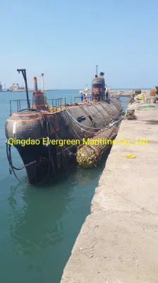 Evergreen Marine dinamismo airbags para el levantamiento de la plataforma dique flotante