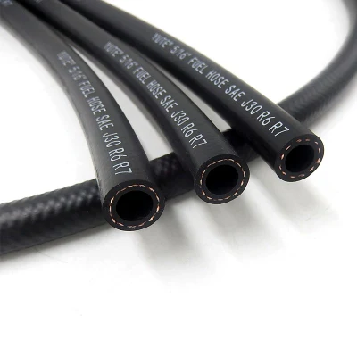 El tubo de alta presión de la manguera de caucho flexible resistente al aceite