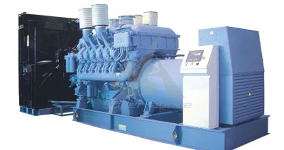 Venta en caliente MTU Baja ruido 1500kVA/1200kw Generador Diesel con Escalera Precio
