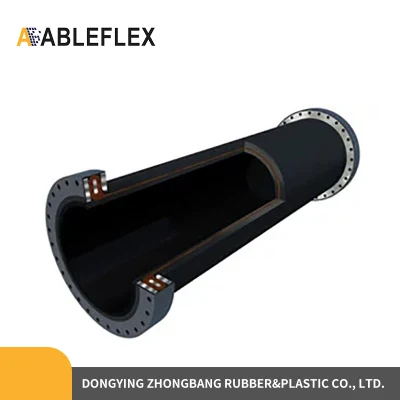 Manguera de descarga flexible de caucho hidráulico flotante industrial marino