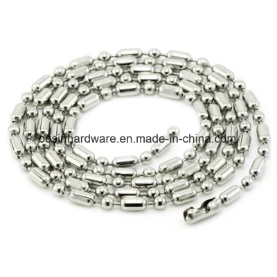Los grandes de 6 mm de acero de la cadena de bolas de metal