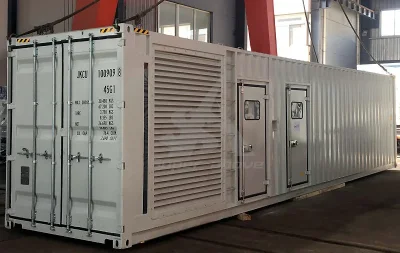 Venta en caliente MTU Baja ruido 1500kVA/1200kw Generador Diesel con Escalera Precio