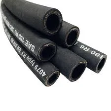 Manguera de aceite de goma flexible de alta presión hidráulica de la excavadora SAE R3can proporcionar muestras libres de manguera hidráulica
