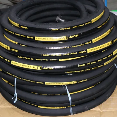 Tubo flexible de caucho para la soldadura resistente al aceite de transferencia de petróleo