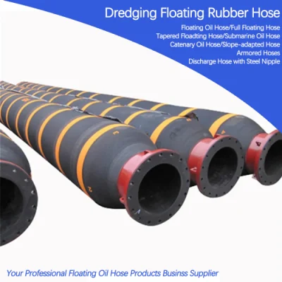 Marine Self-Floating aceite flotante tubo flexible de caucho