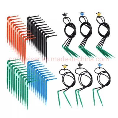  Riego automático de plantas riego por goteo 2/4way Dripper Arrow Dripper Set