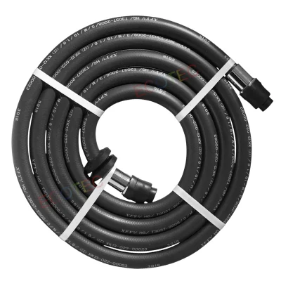 Azul de 4 metros de la manguera de combustible con el Conector para la transferencia de aceite de combustible dispensador