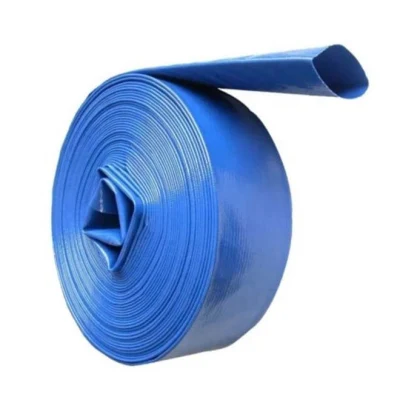 Riego 1 2 3 6 8 10 12 16 pulgadas PVC Azul Rojo Naranja Lay-Flat manguera de descarga de agua para piscina Bomba Agrícola riego agrícola