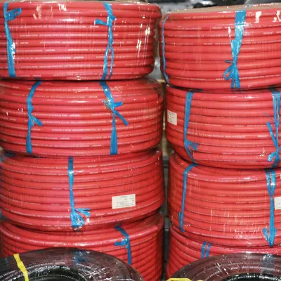 Prueba de fuego de la manguera flexible de caucho de nitrilo industriales aire/agua/barro transferencia