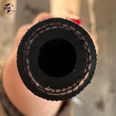Manguera de caucho hidráulica de 3/16 3/4 1/4 pulgadas R3/R6 para aceite/combustible Entrega de líquidos