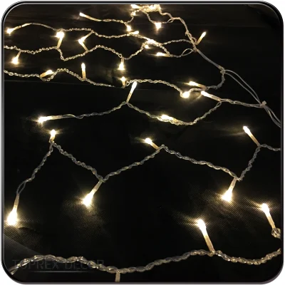 Iluminación de jardín Custom parpadear China llevó luz carámbano de Navidad