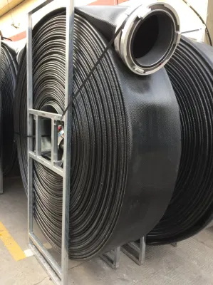 8 pulgadas/12 pulgadas de alta presión resistente al desgaste de la manguera Layflat TPU 15bar