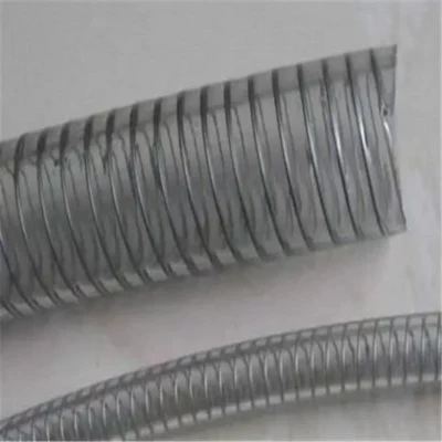 China Fabricante flexible plástico PVC de alta resistencia espiral corrugado manguera de succión 3 4 5 6 8 10 pulgada succión de bomba de agua Tubo flexible