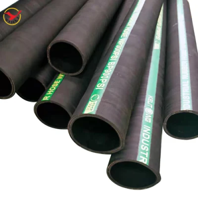 Venta caliente negro flexible de alta temperatura de aceite de color azul la manguera de combustible de automoción de la línea de la manguera de caucho NBR la manguera de combustible