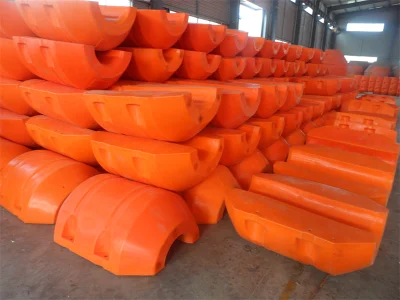 DN315 flotadores de tubería para dragado de tubería de HDPE cortadora de tubería succión Manguera flotante de envío