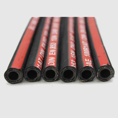 MSHA aprobado Control de calidad Avanzado sistema hidráulico flexible de tubería de aceite SAE100r1