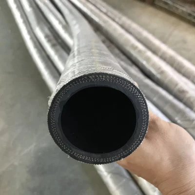 Productos de goma manguera de escape húmedo marino mangueras de bomba de agua concreto Manguera flexible de goma de aspiración de aceite de suministro de agua