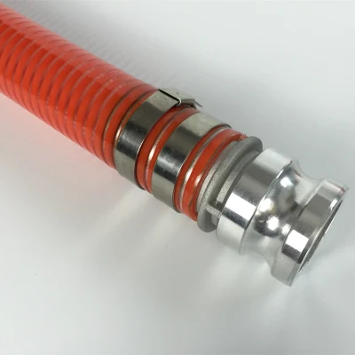 Manguera de succión de la hélice de PVC flexible con el calor resistente al aceite de congelación