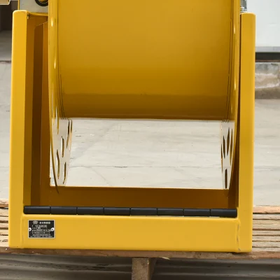 Ingeniería personalizada Manual de Construcción hidráulica automática de aceite diesel pesado Carrete de manguera de repostaje de combustible eléctrica
