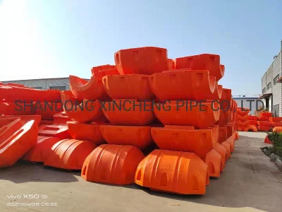 El dragado del tubo de plástico flotadores Tubo flotante Collar de boyas para manguera DN500