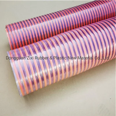  Agua aceite arena Helix manguera de succión tubo ligero flexible Manguera de PVC