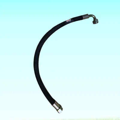 Parte del compresor de aire Aire de aceite hidráulico del tubo flexible de caucho flexible