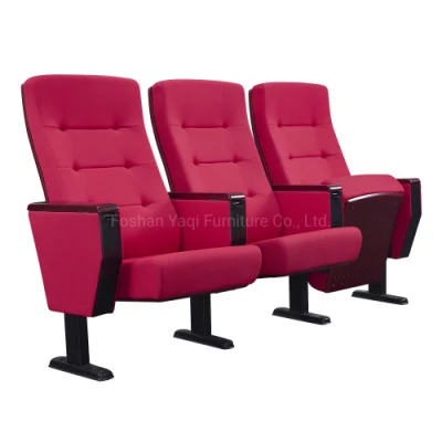  Nueva Escuela de Diseño en Madera Silla Auditorio escrito junta (YA-L107).
