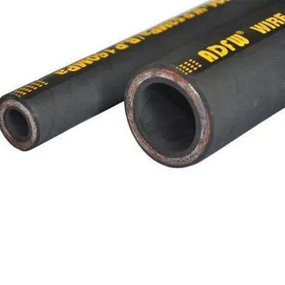 Caliente Venta Excavadora manguera hidráulica de alta presión temperatura hidráulica flexible Manguera de aceite de goma