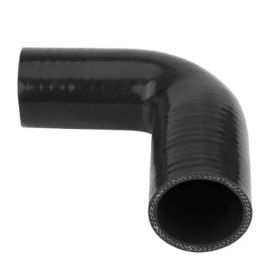 5-Ply Hi-Performance Acoplador recto tubo flexible de silicona negro