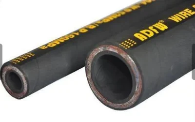 Caliente Venta Excavadora manguera hidráulica de alta presión temperatura hidráulica flexible Manguera de aceite de goma