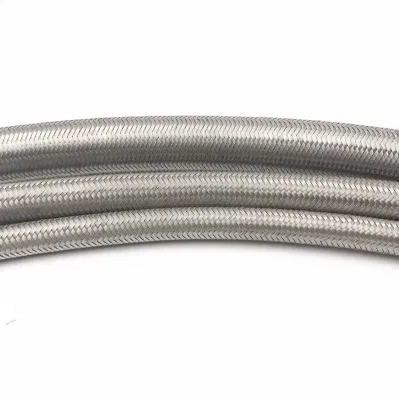 El PTFE Ss Auto flexible de nylon de alta presión de la Motocicleta conjunto hidráulico un8 de la línea de manguera de radiador de aceite PTFE