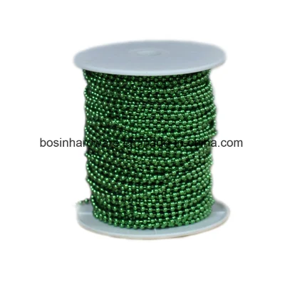 Los grandes de 6 mm de acero de la cadena de bolas de metal