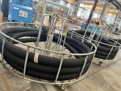  Manguera especial resistente al desgaste para la fabricación de acero resistente al desgaste de diámetro grande Manguera