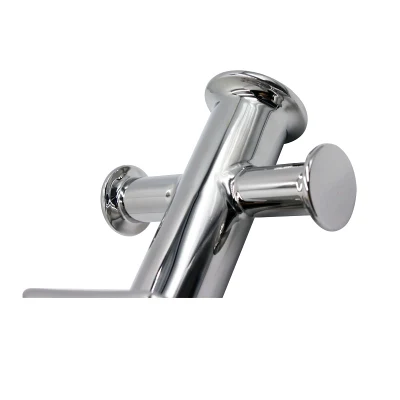 Accesorios para el acoplamiento del barco Grado marino 316 Acero inoxidable Morado Bitt Cleat Single Cross Yacht Deck Mooring Bollard