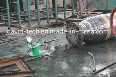 Manguera de caucho flexible de aceite flotante autoflotante para uso marino