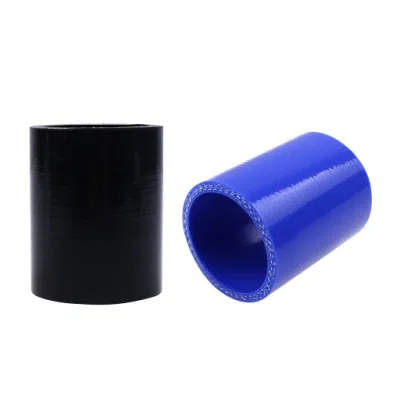 5-Ply Hi-Performance Acoplador recto de la manguera de silicona negro