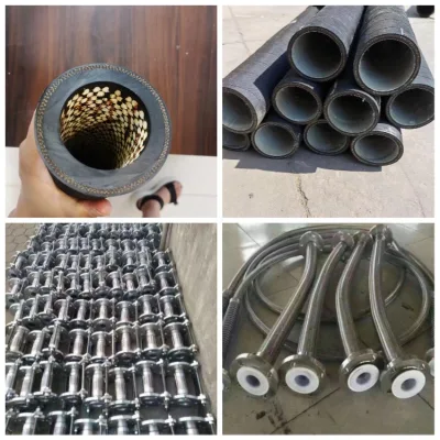 Productos de goma manguera de escape húmedo marino mangueras de bomba de agua concreto Manguera flexible de goma de aspiración de aceite de suministro de agua