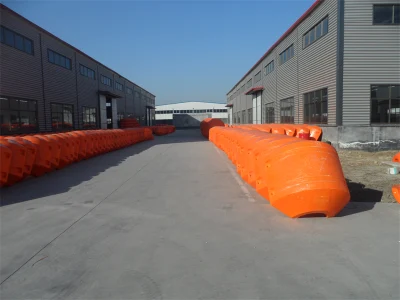 DN315 flotadores de tubería para dragado de tubería de HDPE cortadora de tubería succión Manguera flotante de envío