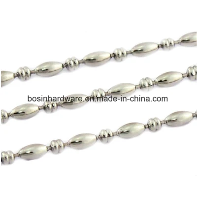 Los grandes de 6 mm de acero de la cadena de bolas de metal