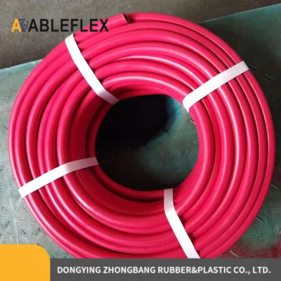 2023 soldadura de línea doble oxígeno manguera de acetileno soldadura de gas PVC Manguera/tubería/tubo/tubería