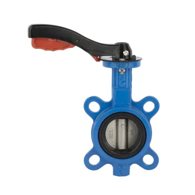  Wafer Butterfly Valve Factory OEM Industrial Di Manual Acero inoxidable