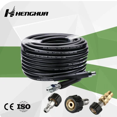  Manguera de alta presión de 3000 PSI + 5pcs Boquillas de Pulverización de liberación rápida coche arandela tubo flexible de la pistola de lavado y limpieza
