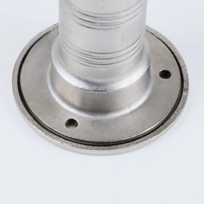 1-1/2&quot; (38mm) Marine Filler Neck Acero inoxidable 316 Marine Boat Combustible/gas/agua/relleno de cubierta de Deo tapa sin llave cuello